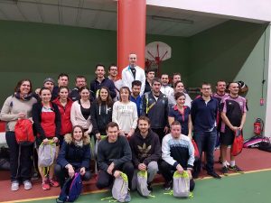  Tous les participants restants à la remise des prix.