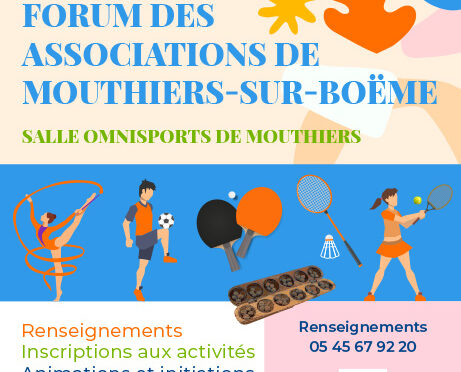 FORUM DES ASSOCIATIONS – RENDEZ-VOUS SAMEDI 6 SEPTEMBRE